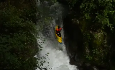 la petite chute, 15cm à l'échelle